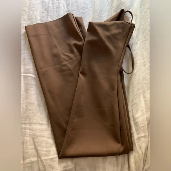 Good American Chocolate Brown Midi Dress - Picture 4 of 4